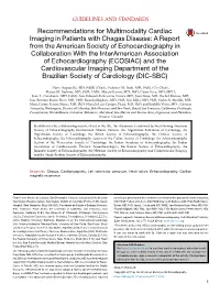 2018 Guideline Document on Chagas Disease
