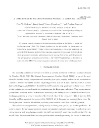 A Little Solution to the Little Hierarchy Problem: a Vector-Like Generation