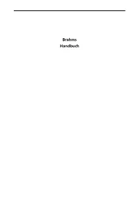 Brahms Handbuch