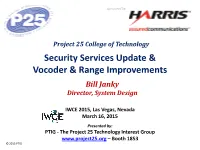 IWCE 2015 PTIG-P25 Foundations Part 2