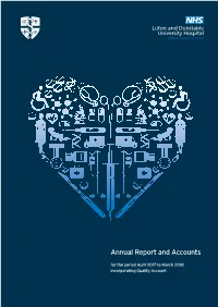 Luton & Dunstable University Hospital Annual Report and Accounts2011