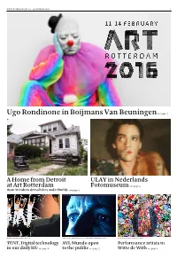 Ugo Rondinone in Boijmans Van Beuningensee Page 7