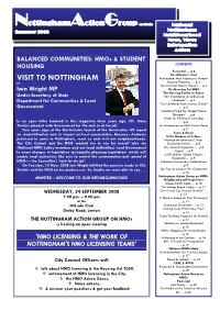 Visit to Nottingham
