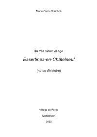 Essertines-En-Châtelneuf