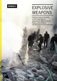 Explosive Weapons