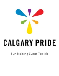 Fundraising Event Toolkit