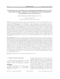 In-Migration As a New Process in Demographic Problem Areas of the Alps
