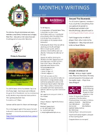 Monthly Writings