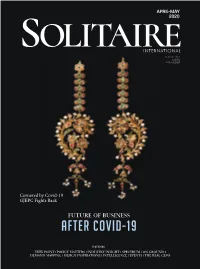 Solitaire Apr-May 2020
