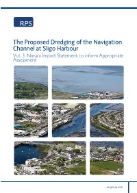 The Proposed Dredging of the Navigation Channel at Sligo Harbour Vol