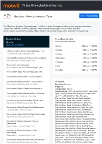 74 Bus Time Schedule & Line Route