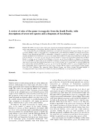 A Review of Soles of the Genus Aseraggodes from the South Pacific, with Descriptions of Seven New Species and a Diagnosis of Synclidopus