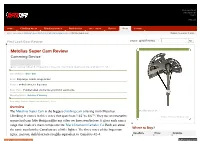 Metolius Super Cam Camming Device Review