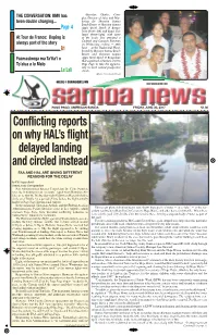 Conflicting Reports on Why HAL's Flight Delayed Landing and Circled Instead