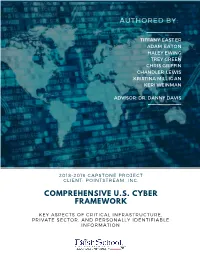 Critical Infrastructure Report