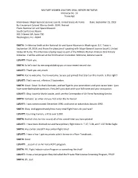 Jeannie Leavitt, MWAOHI Interview Transcript