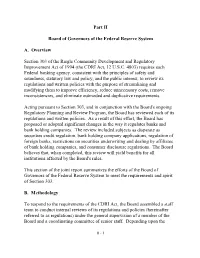 Riegle Report Part II