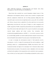 ABSTRACT CHOI, YONG-JAE. Engineering