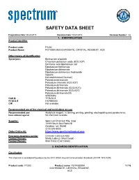 Safety Data Sheet