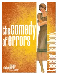 Short Shakespeare! the Comedy of Errors 2020