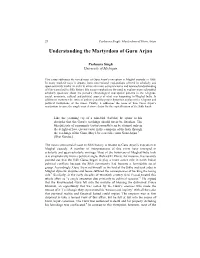 Understanding the Martyrdom of Guru Arjan