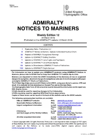 Weekly Edition 12 of 2018