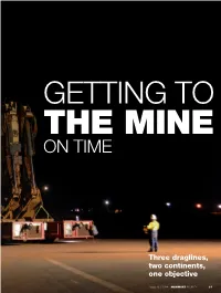 Mammoet World Getting to the Mine
