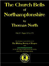 The Church Bells of Northamptonshire