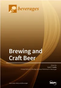 Brewing and Craft Beer