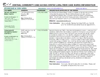 Community Care Access Centres of Toronto