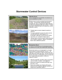 Examples of Stormwater Control Devices