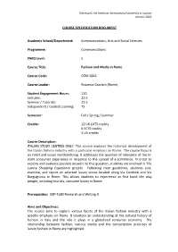 Module Specification