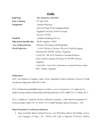 Profile Full Name : DR