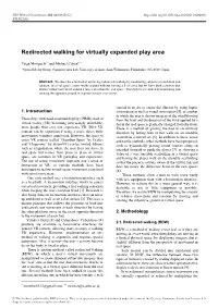 Redirected Walking for Virtually Expanded Play Area
