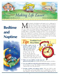 Making Life Easier: Bedtime and Naptime
