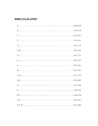 Bibliography