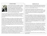 CONSTANCE ANDREWS Constance Andrews Was the Main Organiser of Suffrage Actions in Ipswich. She Was Born in 1864 in Stowmarket An