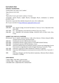 Curriculum Vitae