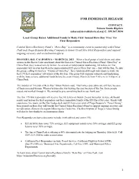 For First Responders