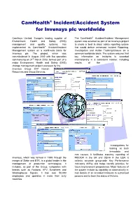 Invensys Case Study by Camaxys Ltd