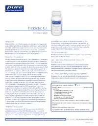 Probiotic G.I. 60'S