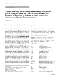 Towards a Unifying, Systems Biology Understanding Of