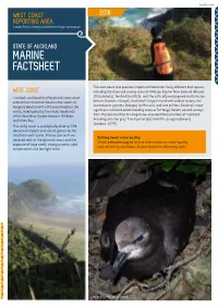 WEST COAST 2018 REPORTING AREA Includes Franklin, Rodney and Waitākere Ranges Local Boards