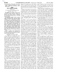 CONGRESSIONAL RECORD— Extensions Of