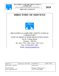 Directory of Services