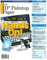 P Palmtop Aper