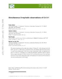 Simultaneous X-Ray/Radio Observations of Cir X-1 Paolo Soleri