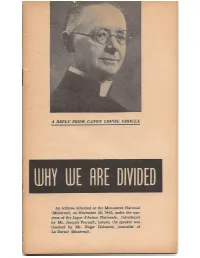 Lionel-Groulx-Why-We-Are-Divided.Pdf