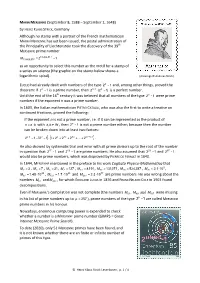 Marin Mersenne English Version