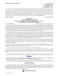 Official Statement to Obtain Information Essential to the Making of an Informed Investment Decision with Respect to the Bonds